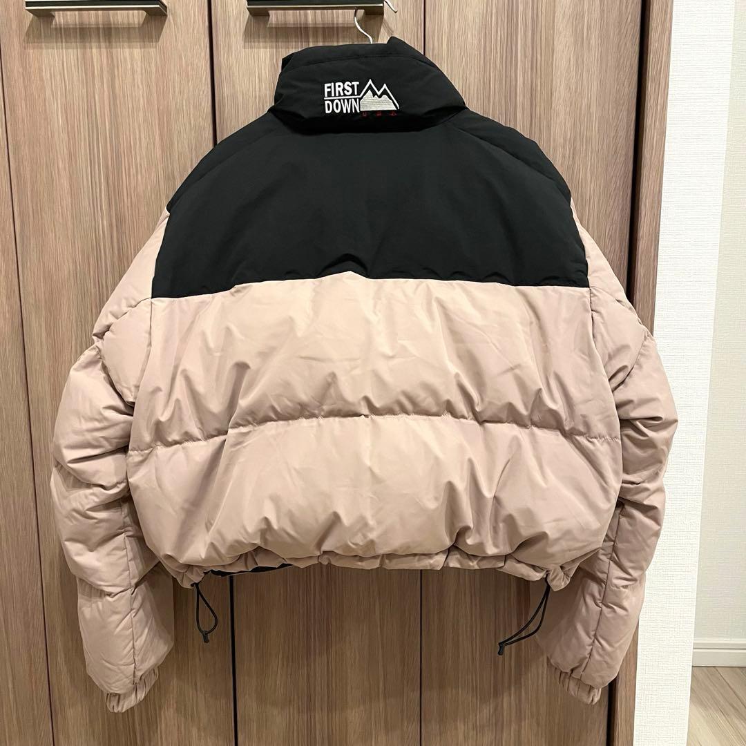 ファーストダウン USA ダウンジャケット ラベンダー S