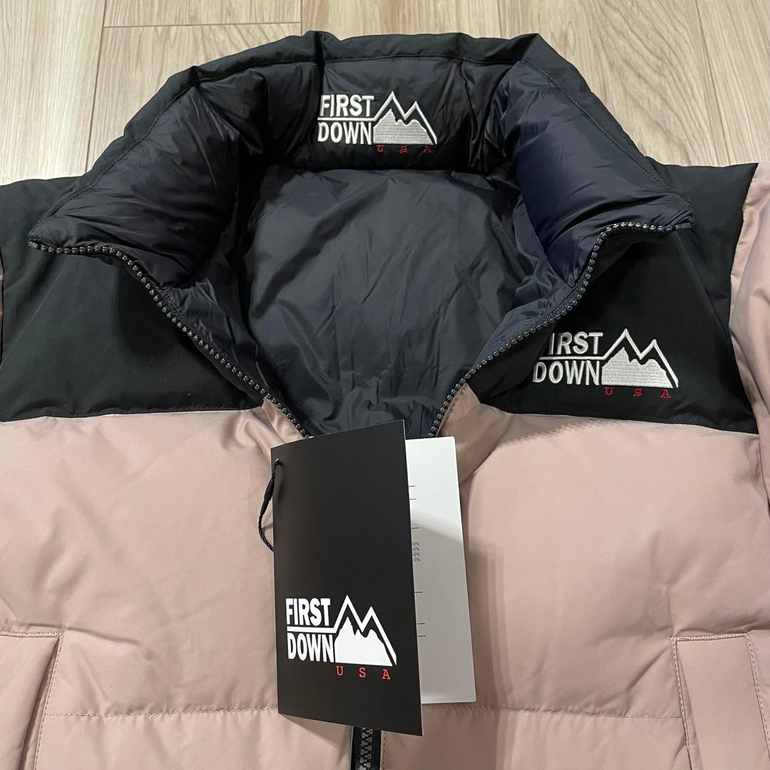 ファーストダウン USA ダウンジャケット ラベンダー S