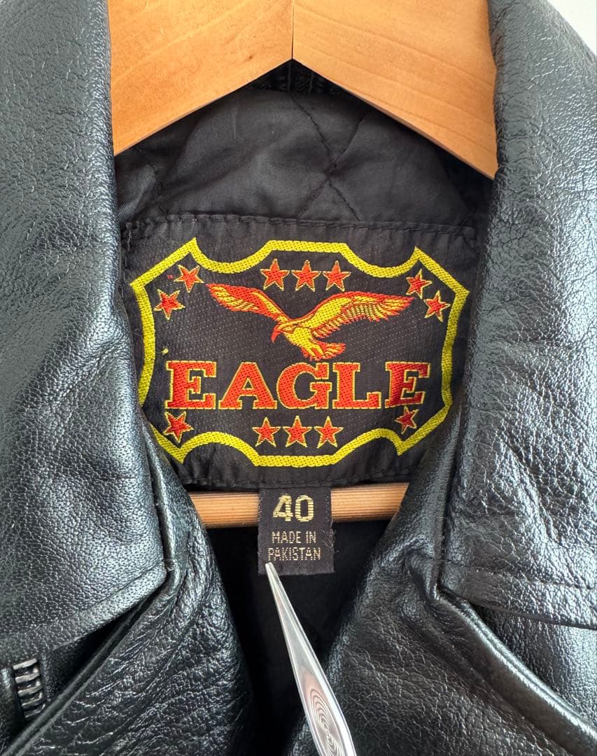 【極美品】 Vintage ダブルライダースジャケット 本革