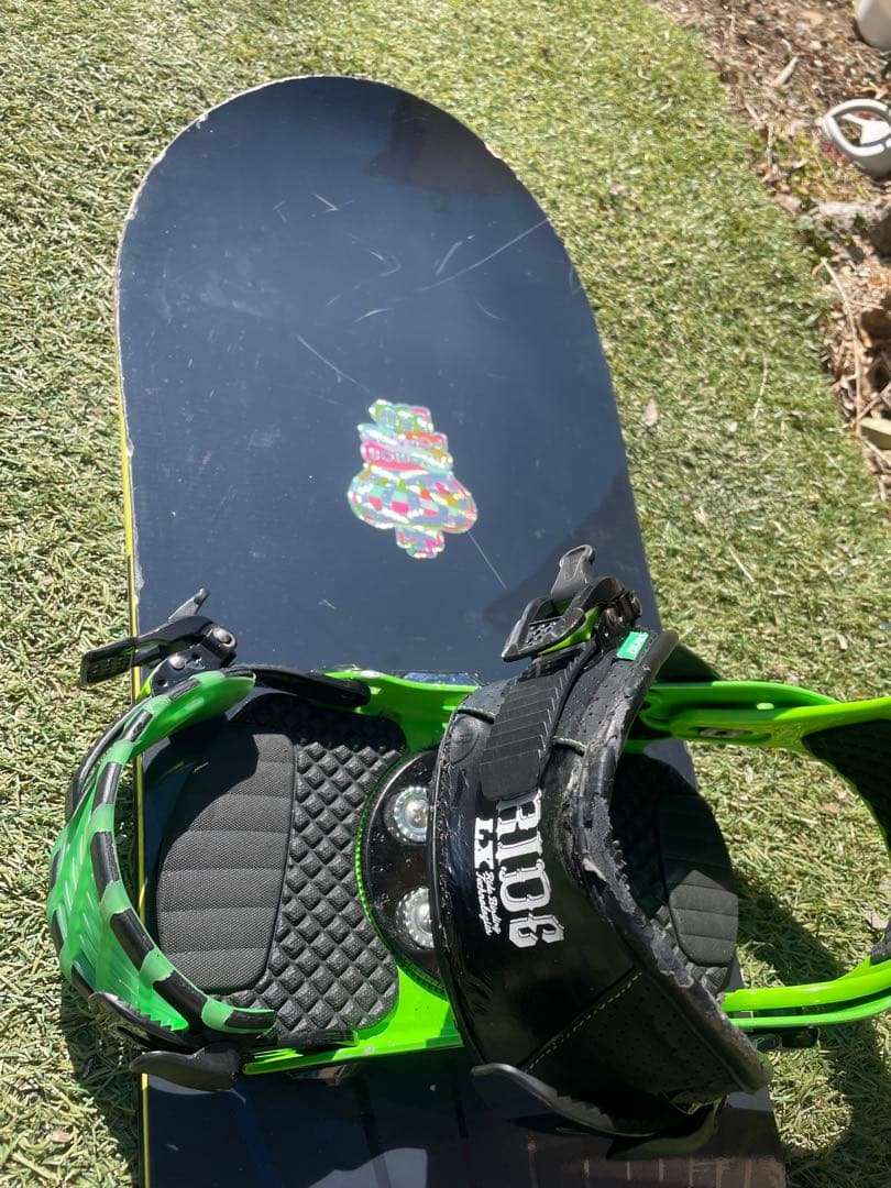 サロモンポップスター　レア名機　スノーボード 板・ビンディングRIDE2点セット