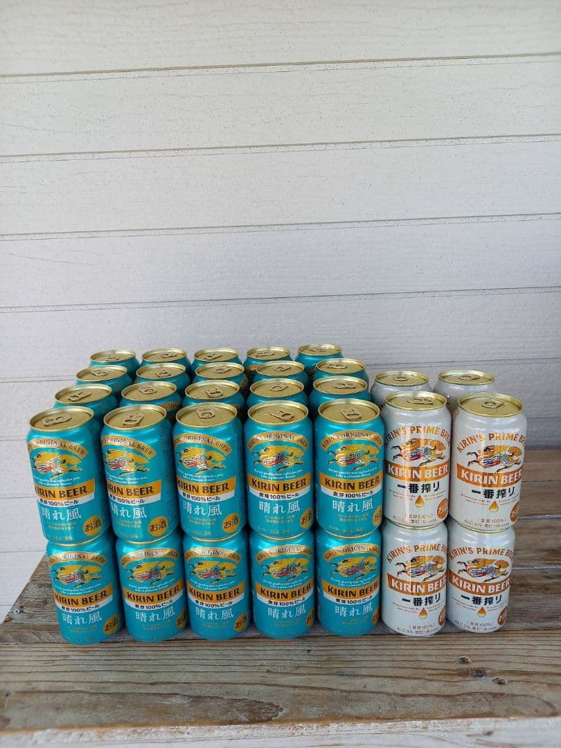 キリン　晴れ風　350ml ４０本　一番搾り　350ml ８本