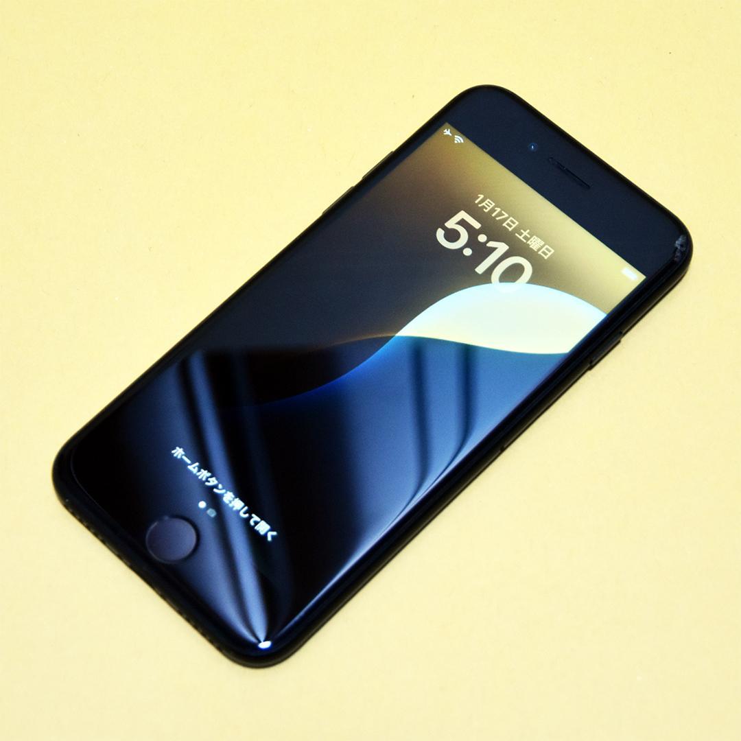 iPhoneSE 第2世代 128GB SIMフリーブラックバッテリサービス表示
