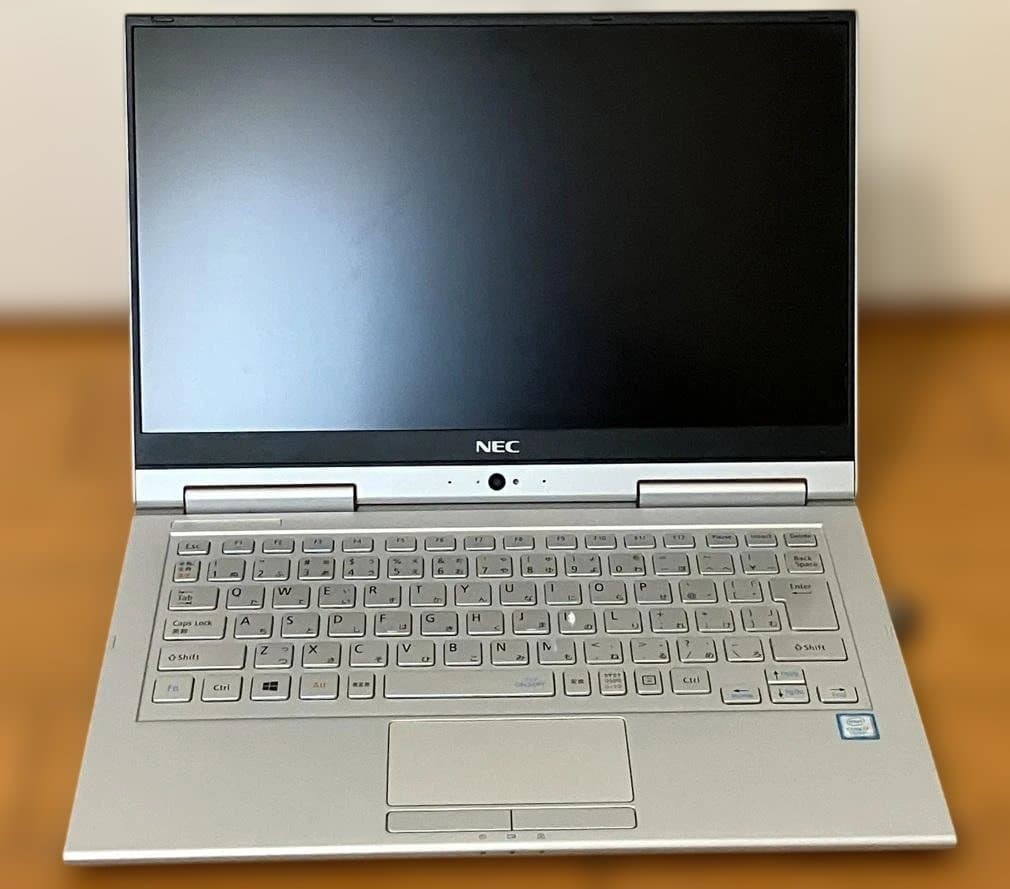超軽量ノートPC NEC Lavie Hybrid Zero HZ750GAS