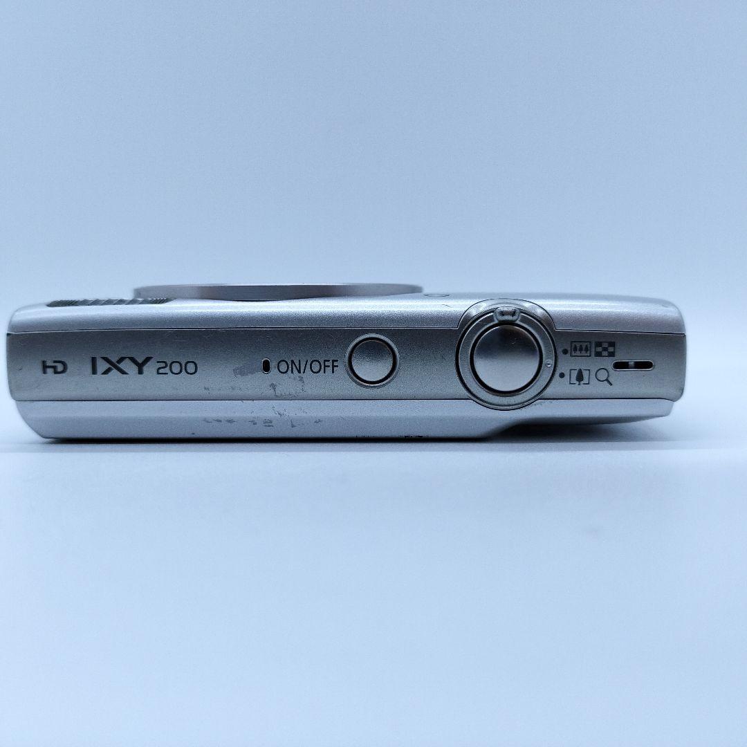 【動作品】Canon IXY200　シルバー デジカメ
