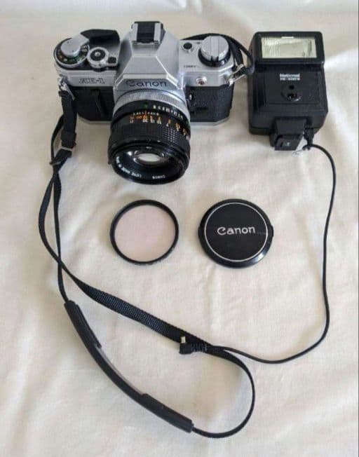 CANON　キャノン　フィルム一眼レフカメラ　AE-1　1976年　ジャンク品