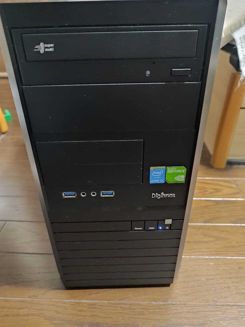 起動確認済　ドスパラ　Raytrek MD-4　デスクトップパソコン