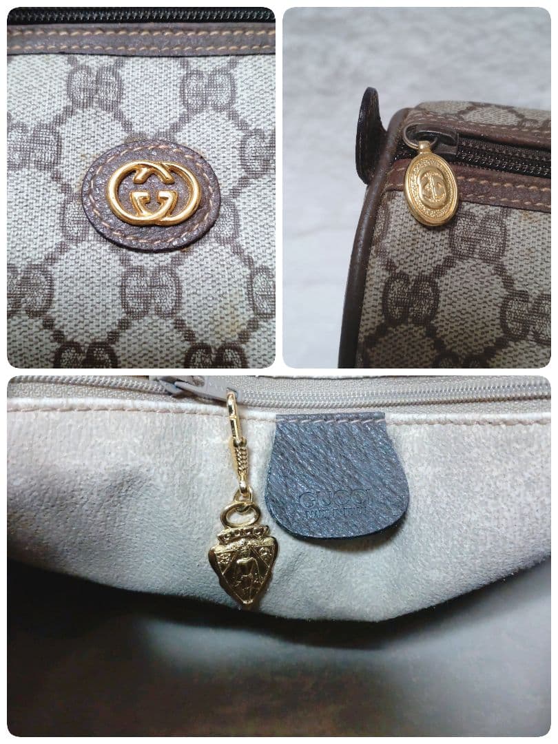 ✨️希少✨️オールドグッチ GGスプリーム インターロッキング ボストンバッグ