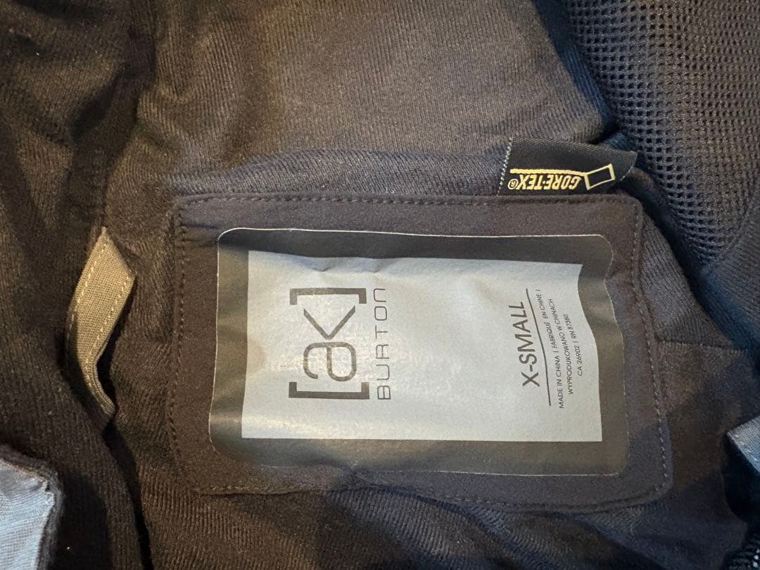 [ak] BURTON GORE-TEX スノーボードウェアセット M