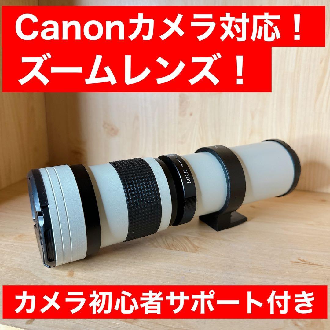 り*ん様 Canon一眼レフ用ズームレンズ！初心者サポート付き！袋付き！即決OK