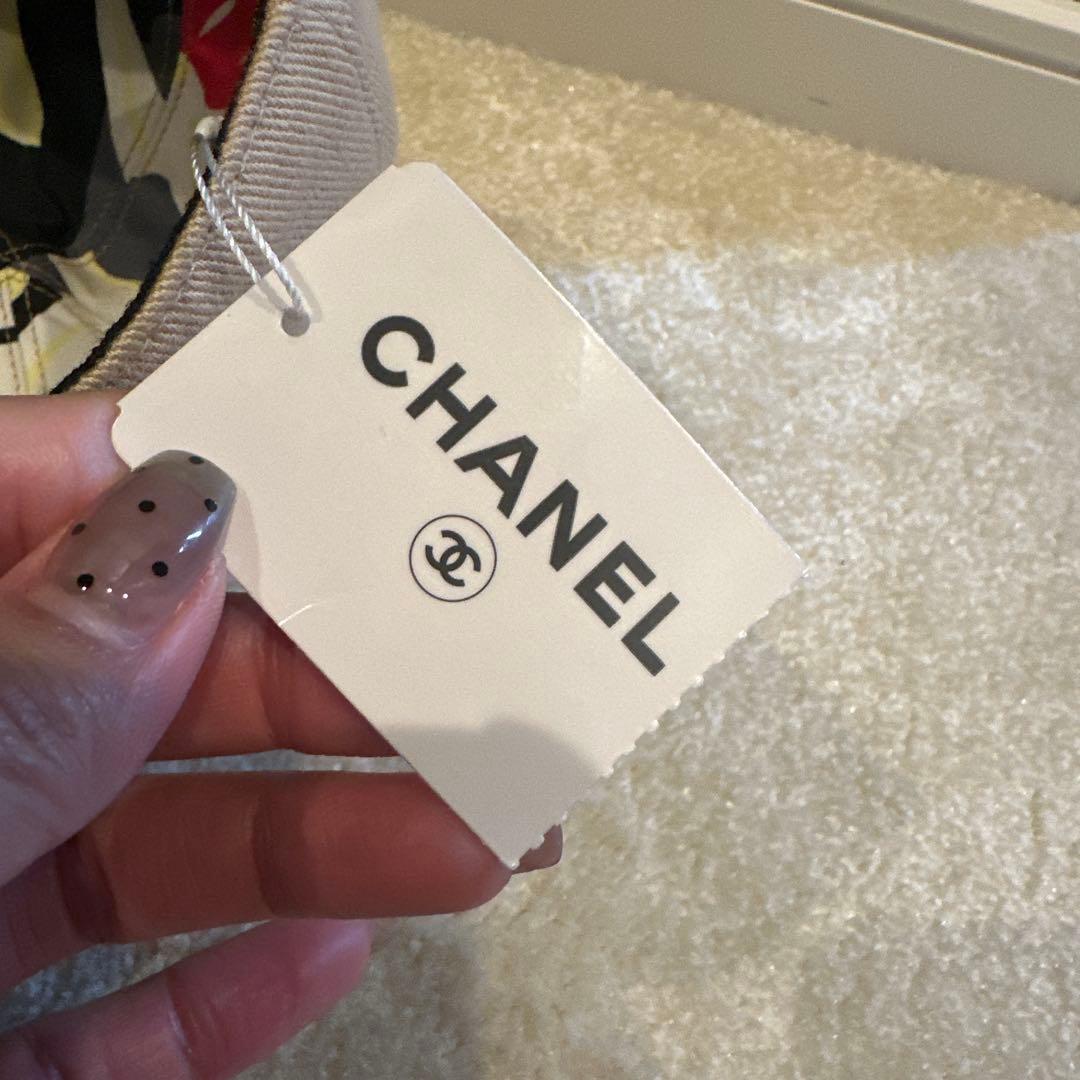 CHANEL キャップ レディース 新品 タグ付き ベージュ 匿名配送