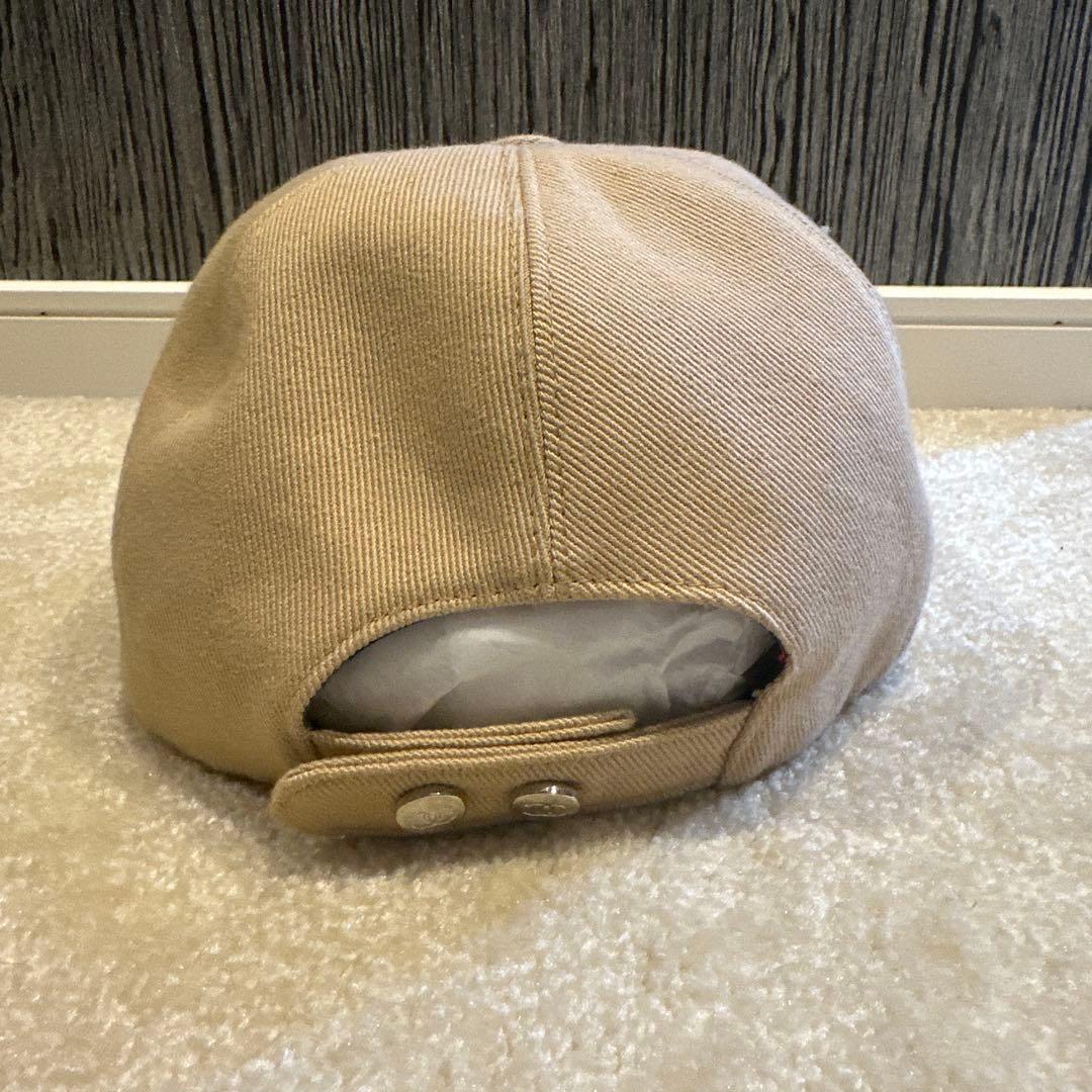 CHANEL キャップ レディース 新品 タグ付き ベージュ 匿名配送