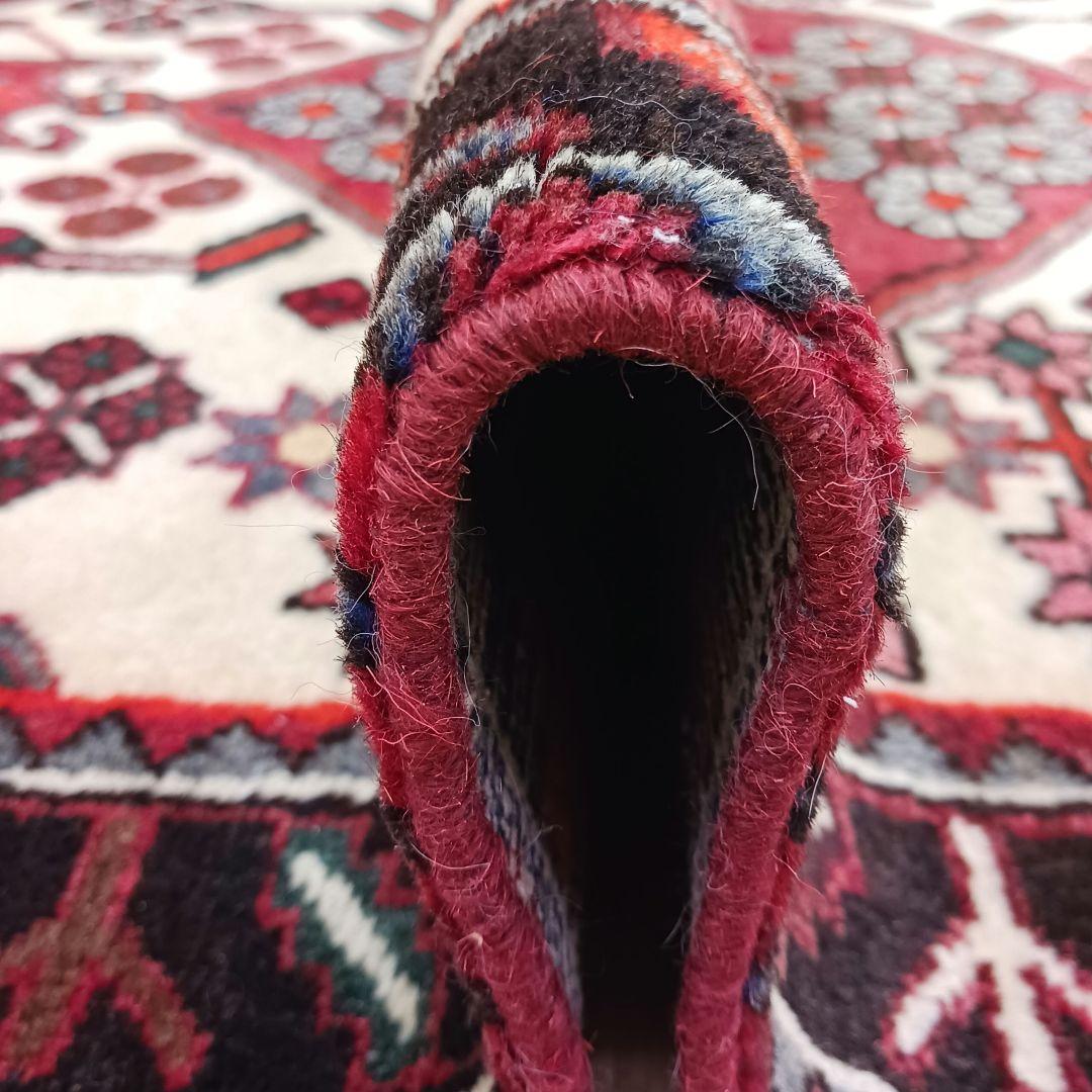 Y3201 ペルシャ絨毯 ハマダン産 ウール 手織り 150×105㎝