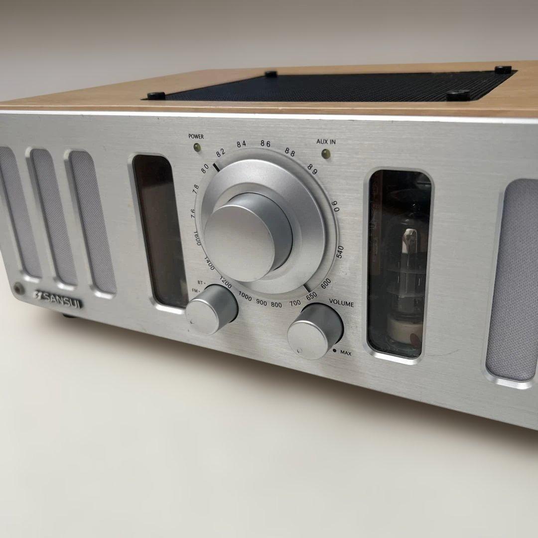 【美品】SANSUI 山水 SHT-9002 真空管Bluetoothスピーカー