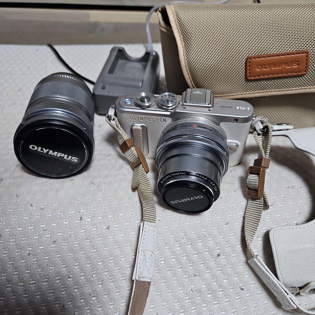 OLYMPUS一眼カメラレンズ付き。ジャンク品