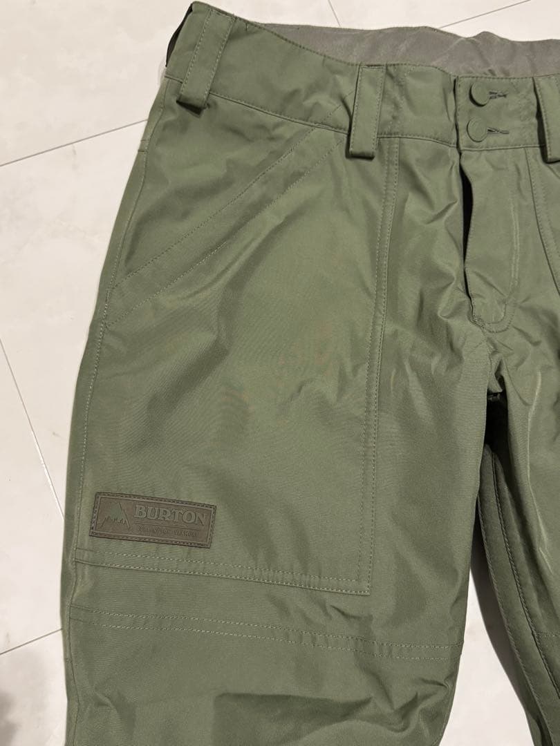 BURTON スノーボードパンツ オリーブグリーン