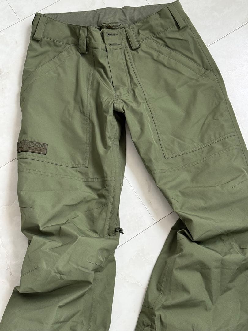 BURTON スノーボードパンツ オリーブグリーン