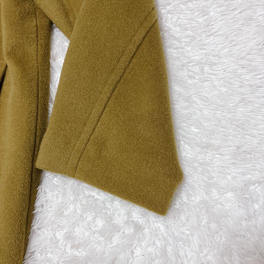 PINUE ピヌエ ロング コート ダッフルコート オリーブ M