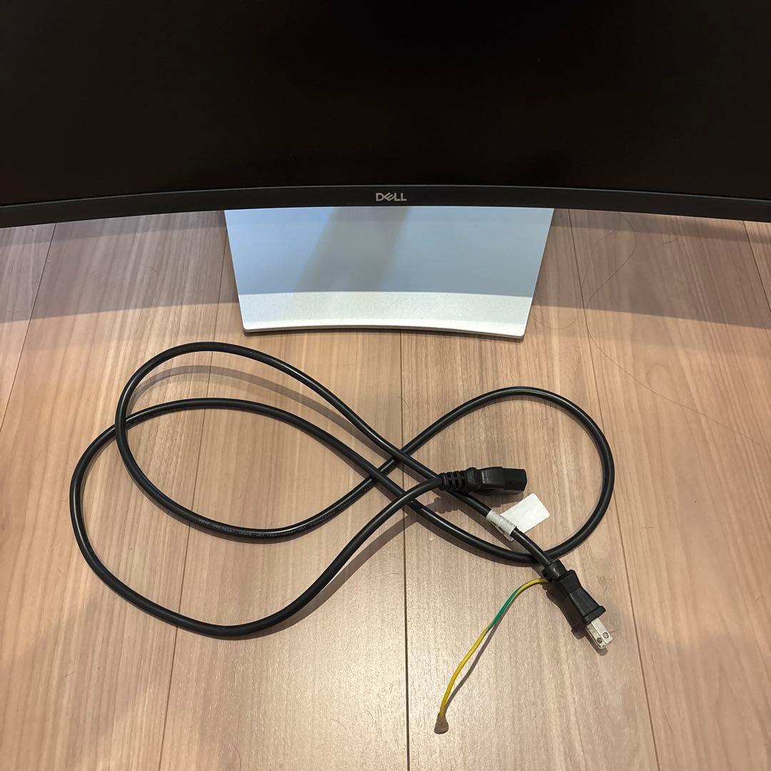 DELL 曲面ディスプレイ 本体　S3222HS 32型　ホワイト