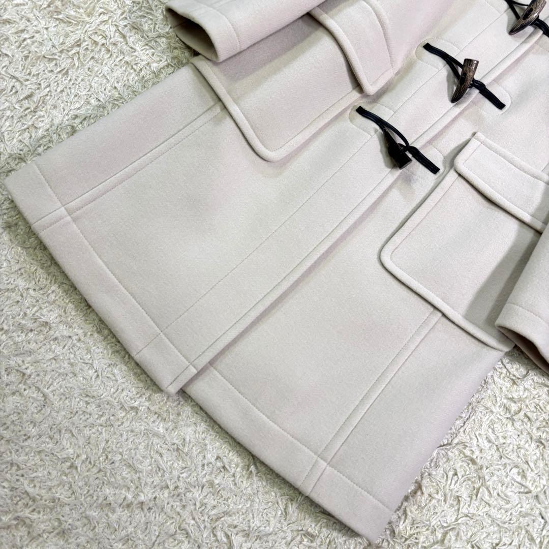 極美品✨　マッキントッシュ　ダッフルコート　アイボリー　ホワイト　ウール
