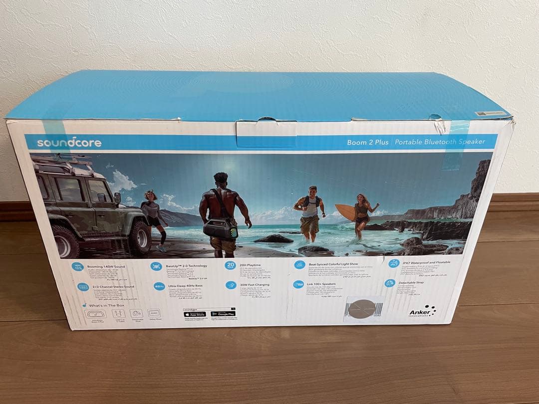 未使用Anker Soundcore Boom 2 Plus スピーカー