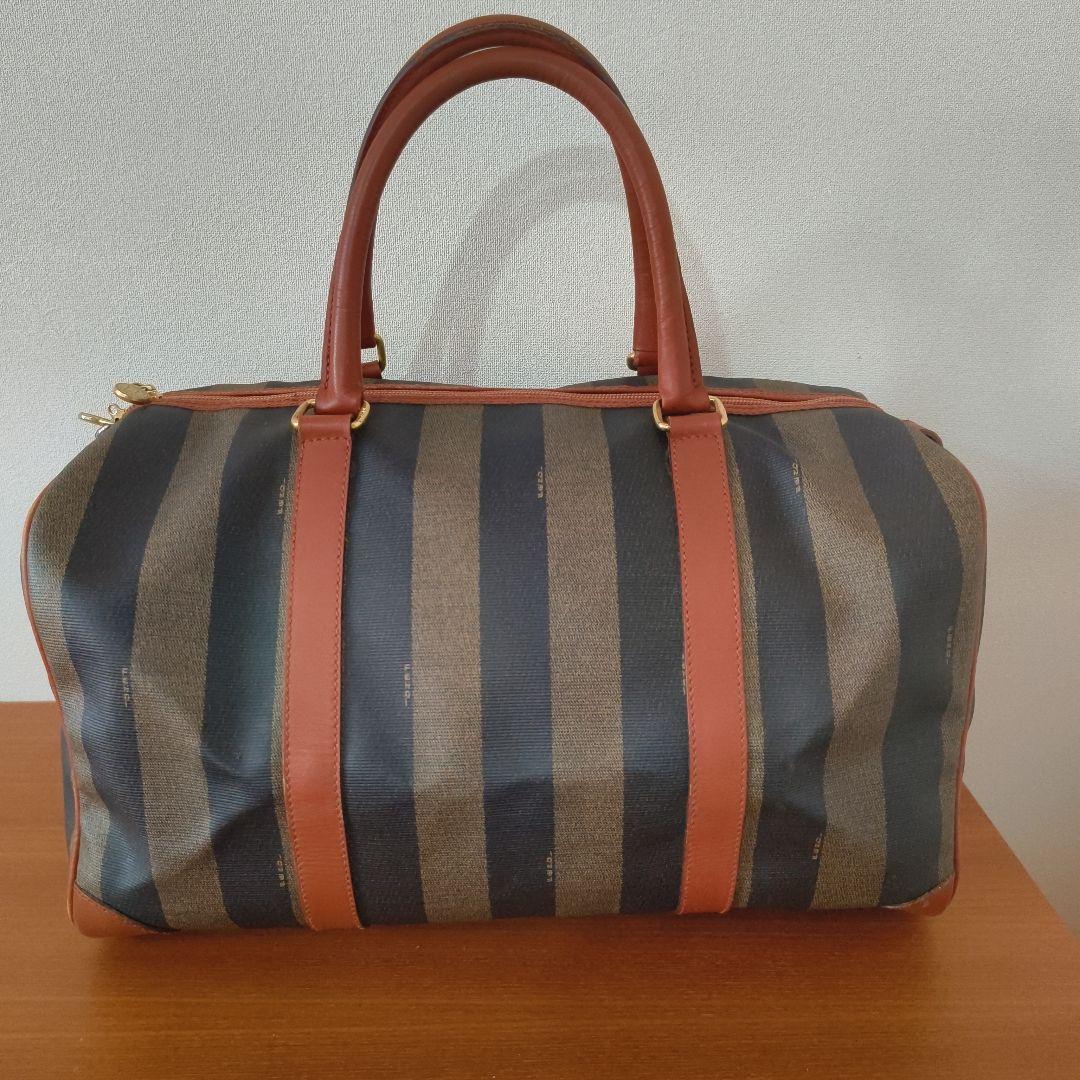 Vintage　FENDI　ペカン　ボストンバッグ