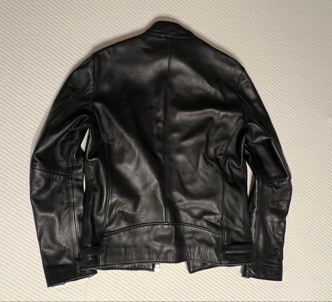 JACKROSE ブラック シングルライダースジャケット サイズ4