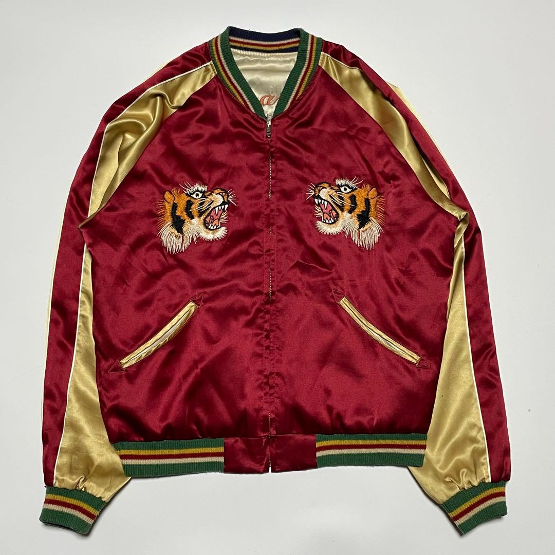 Lサイズ　テーラー東洋　ブルーノマーズ着用モデル　スカジャン　沖縄　鷹　刺繍