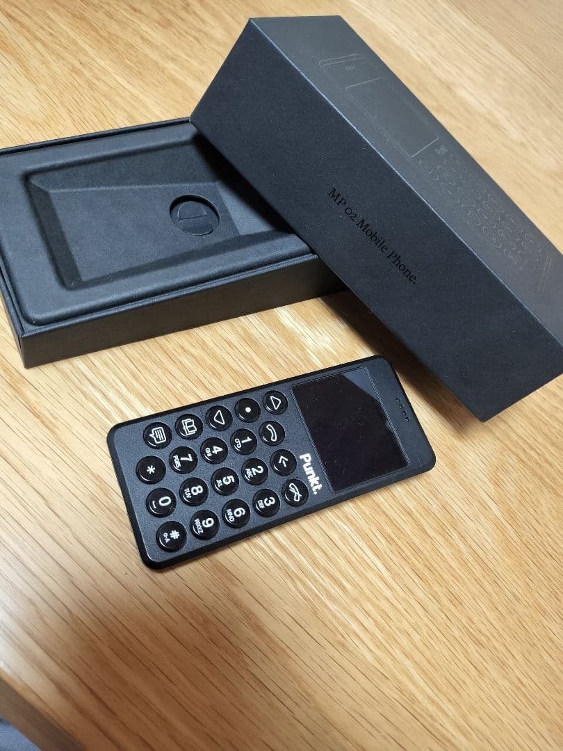 【サクラ】　Punkt. MP 02 ブラック ミニマリスト