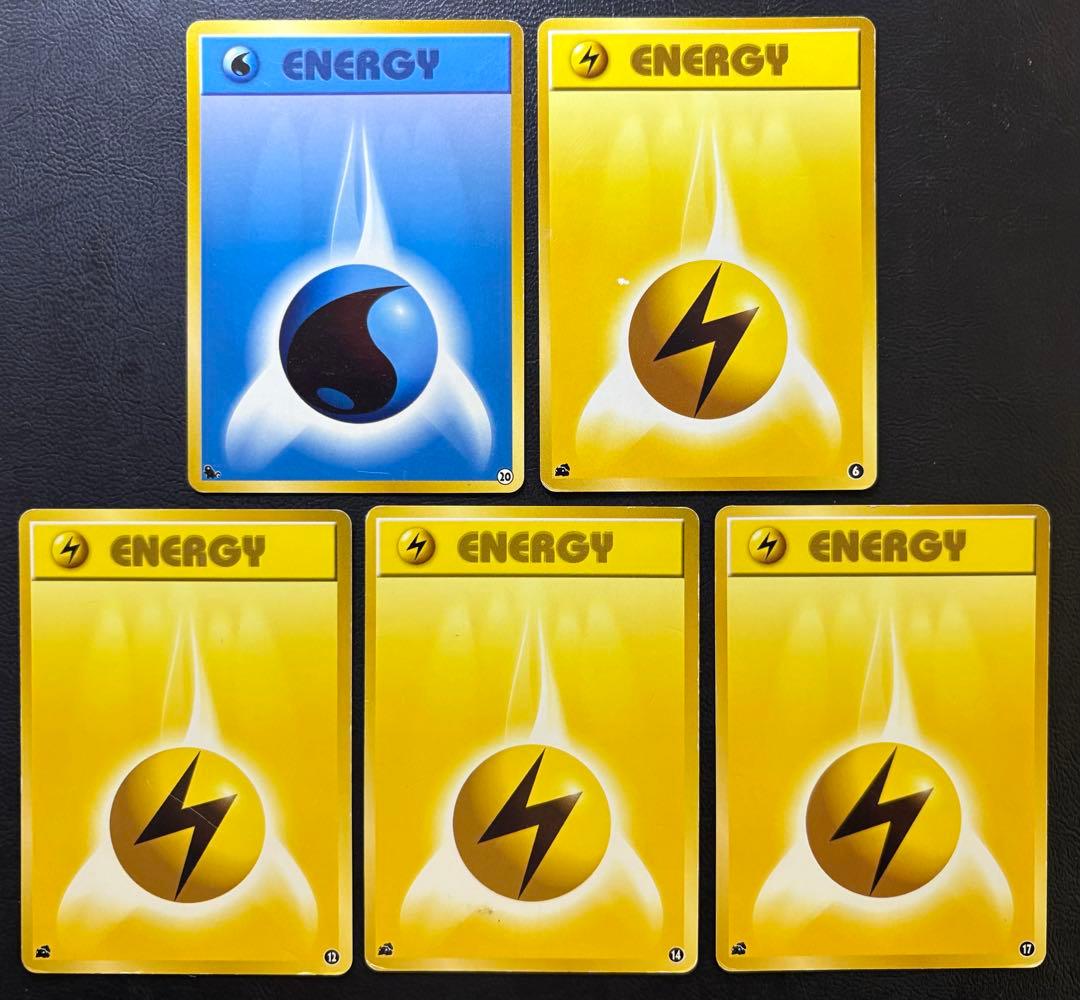 イントロパックのポケモン＆エネルギーカードセット ポケモンカード旧裏