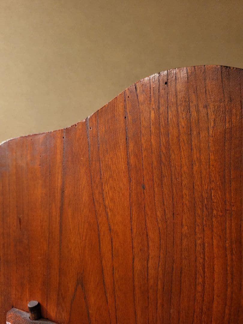 蛇腹 収納付き 楔式 本棚　古道具　レトロ　ヴィンテージ　アンティーク