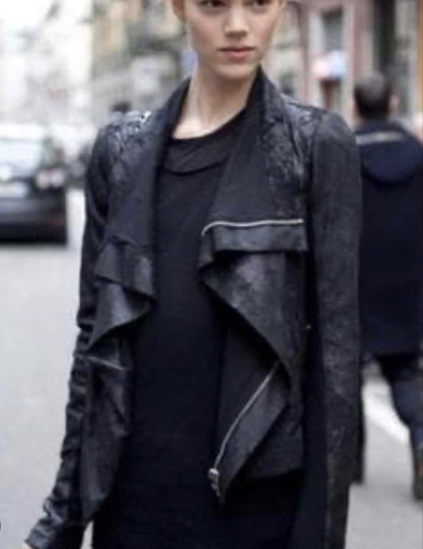 rickowens バイカージャケット　レザージャケット ライダース　42