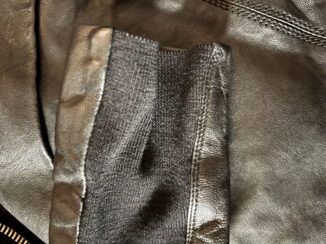 rickowens バイカージャケット　レザージャケット ライダース　42