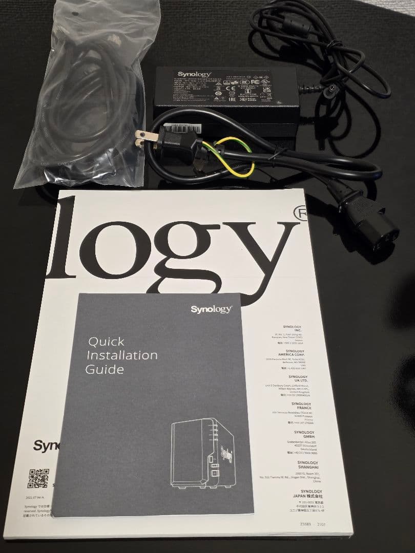 Synology DS220+ & メモリ4GB