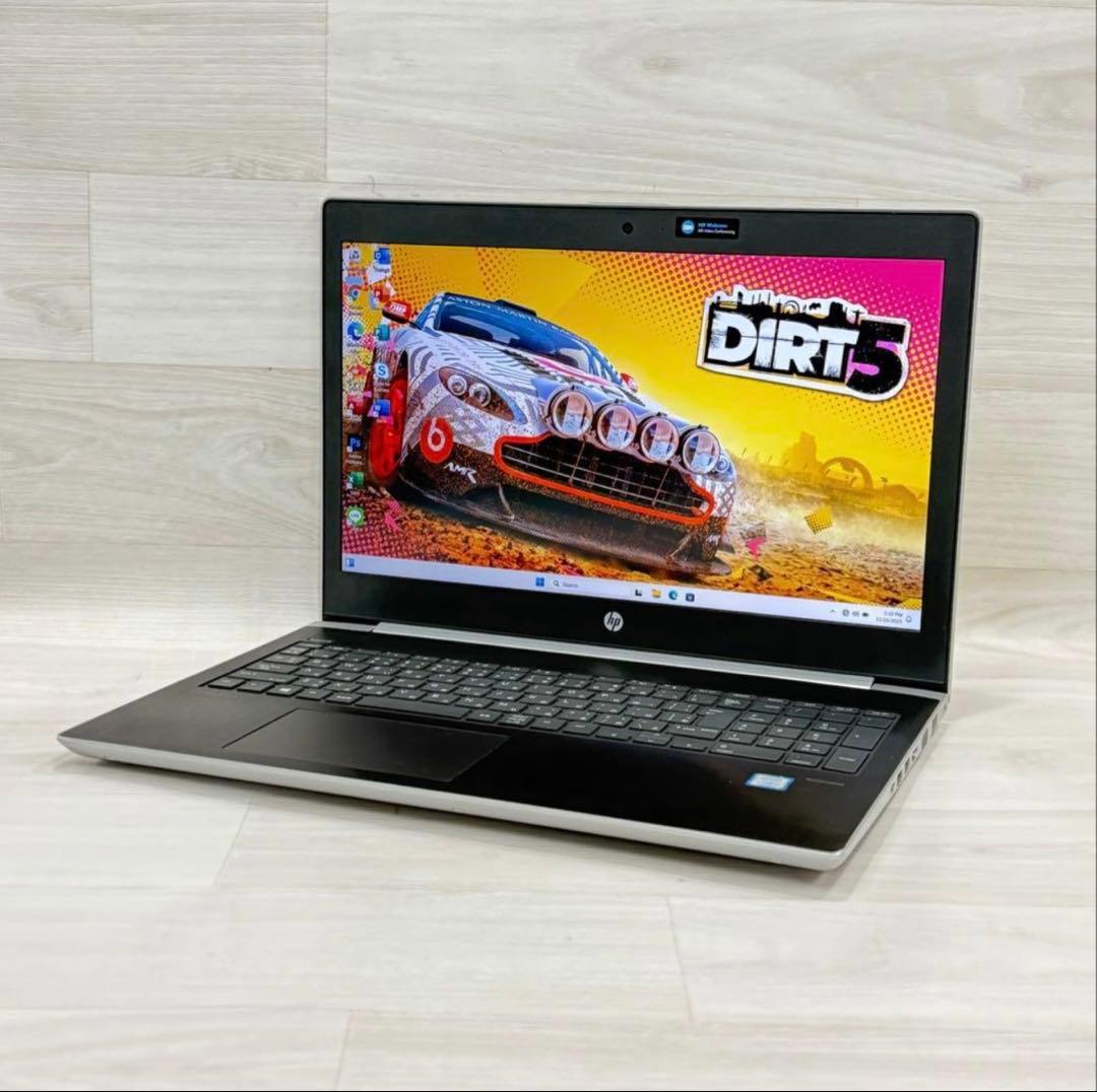 8世代HP ProBook エイチピーノート/8GB/256GB+500フルHD