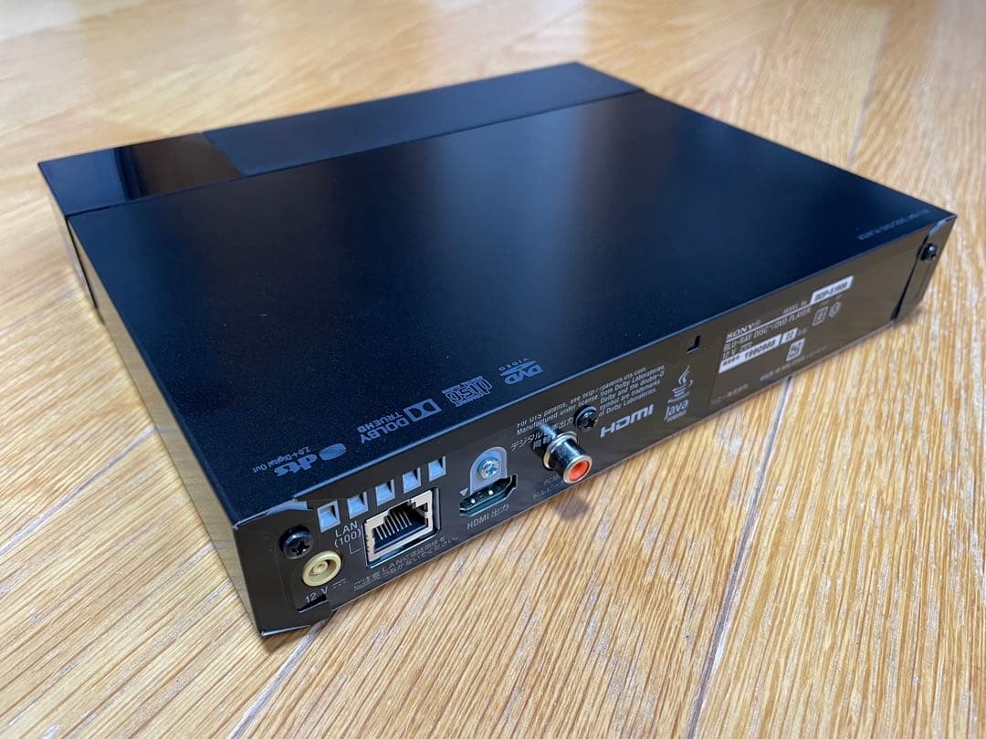 SONY BDP-S1500ブルーレイプレーヤー 本体