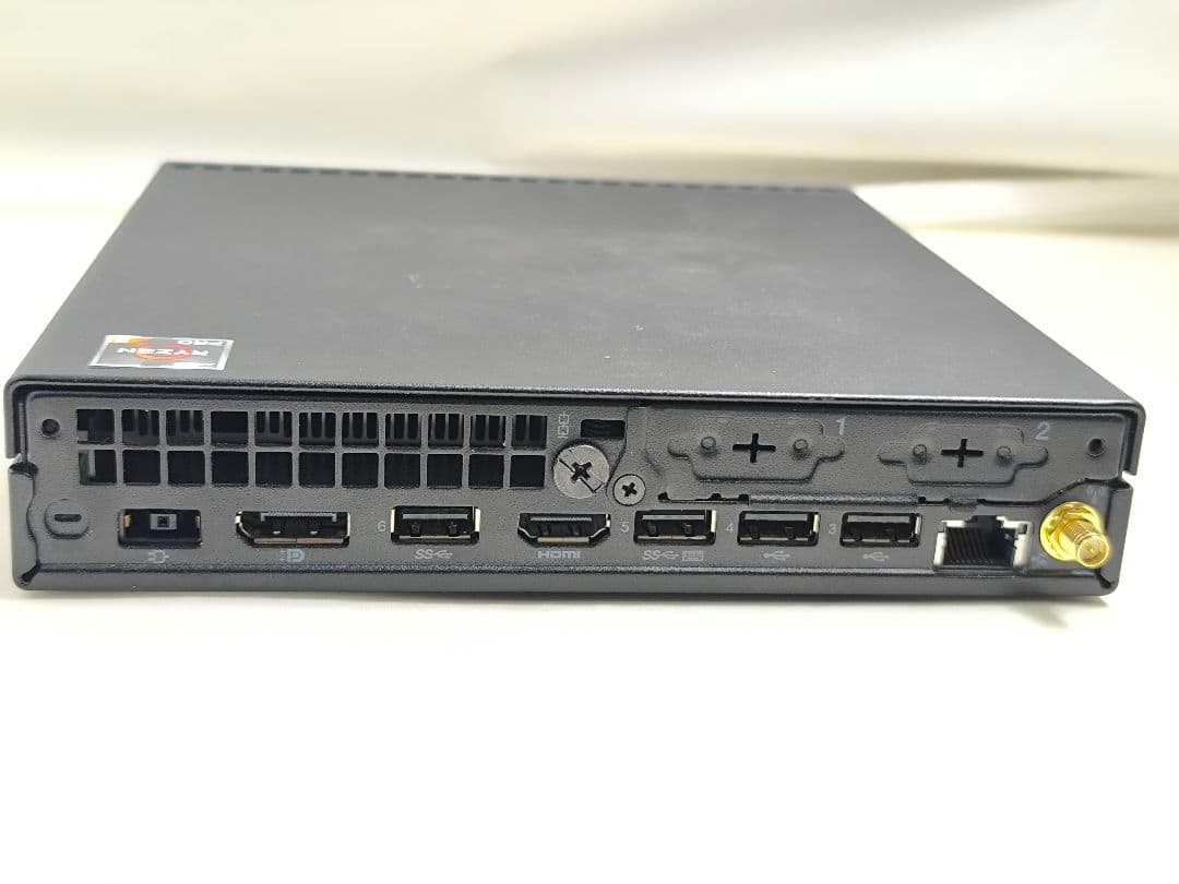 ミニPC Lenovo M75q/Ryzen 5650GE+16G+Nvme+HDD