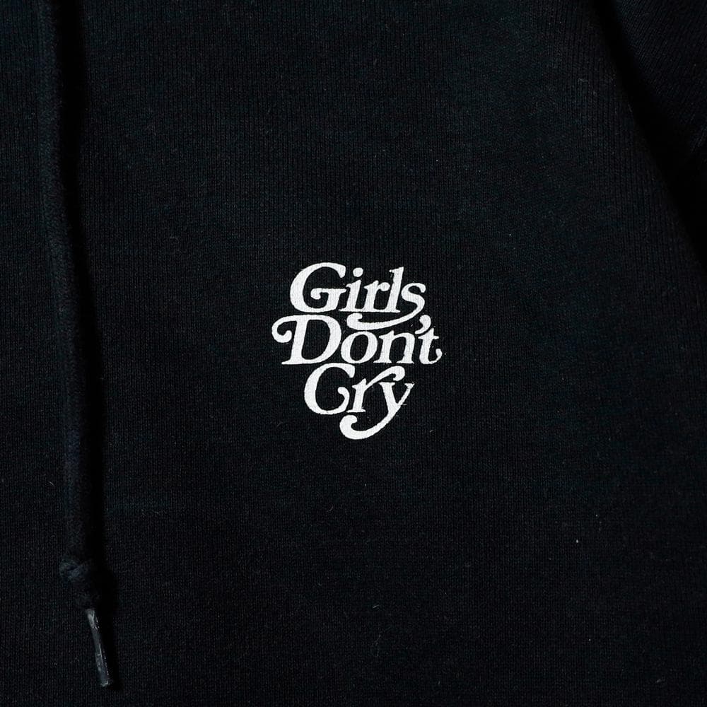 Girls Don't CryパーカーBLACK（XL）wasted youth