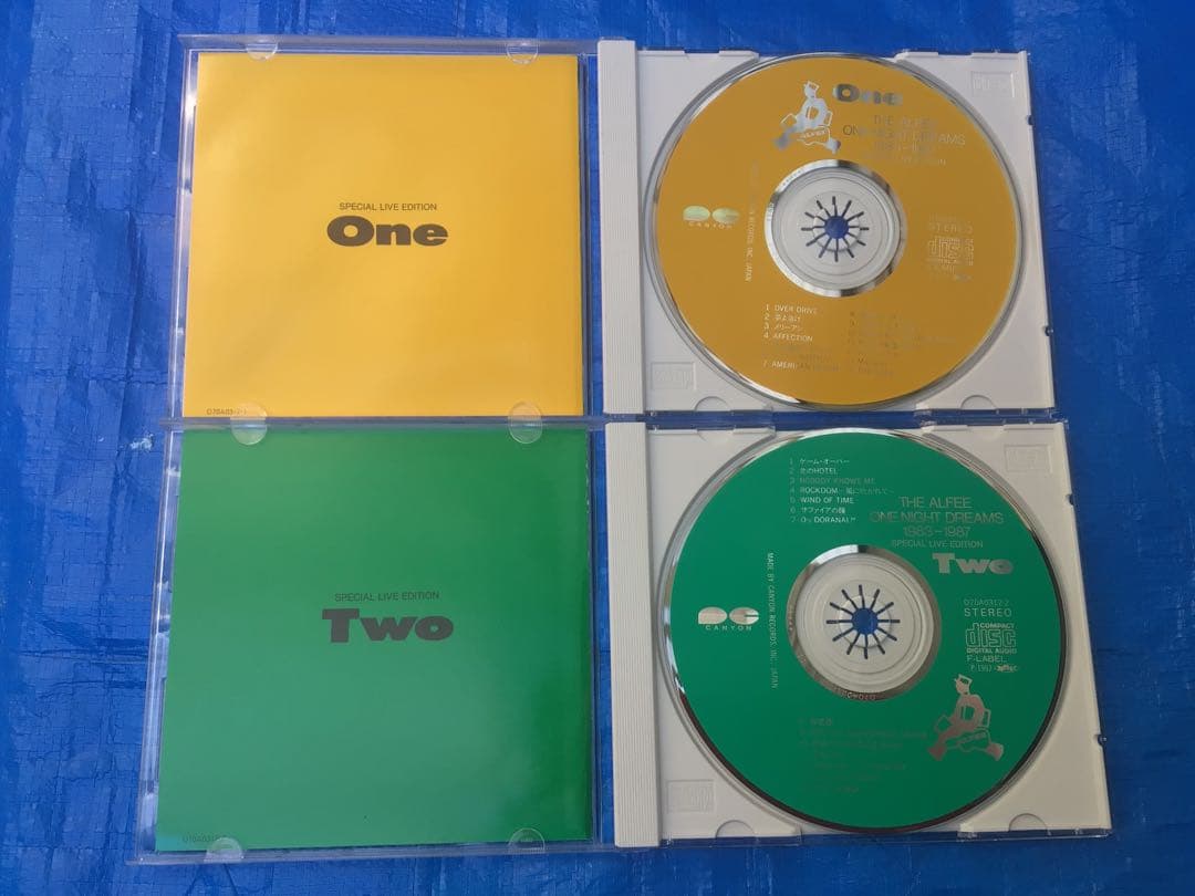 THE ALFEE ONE NIGHT DREAMS 予約者限定CD2枚組BOX