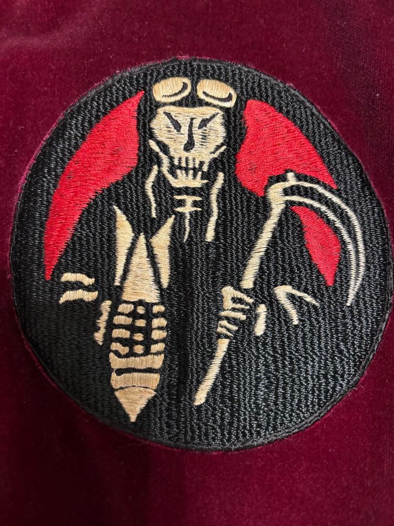 SKY BANDIT スカジャン ワインレッド