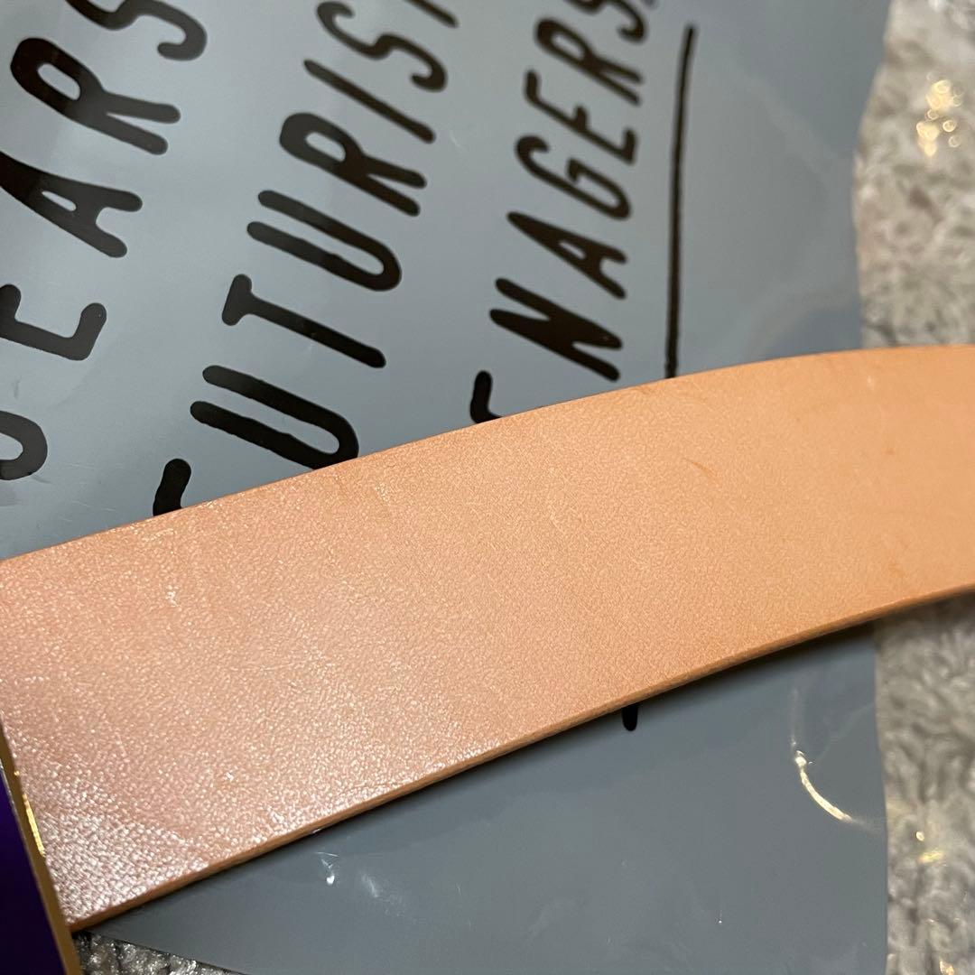 美品✤ ヒューマンメイド レザーベルト HUMANMADE LEATHER