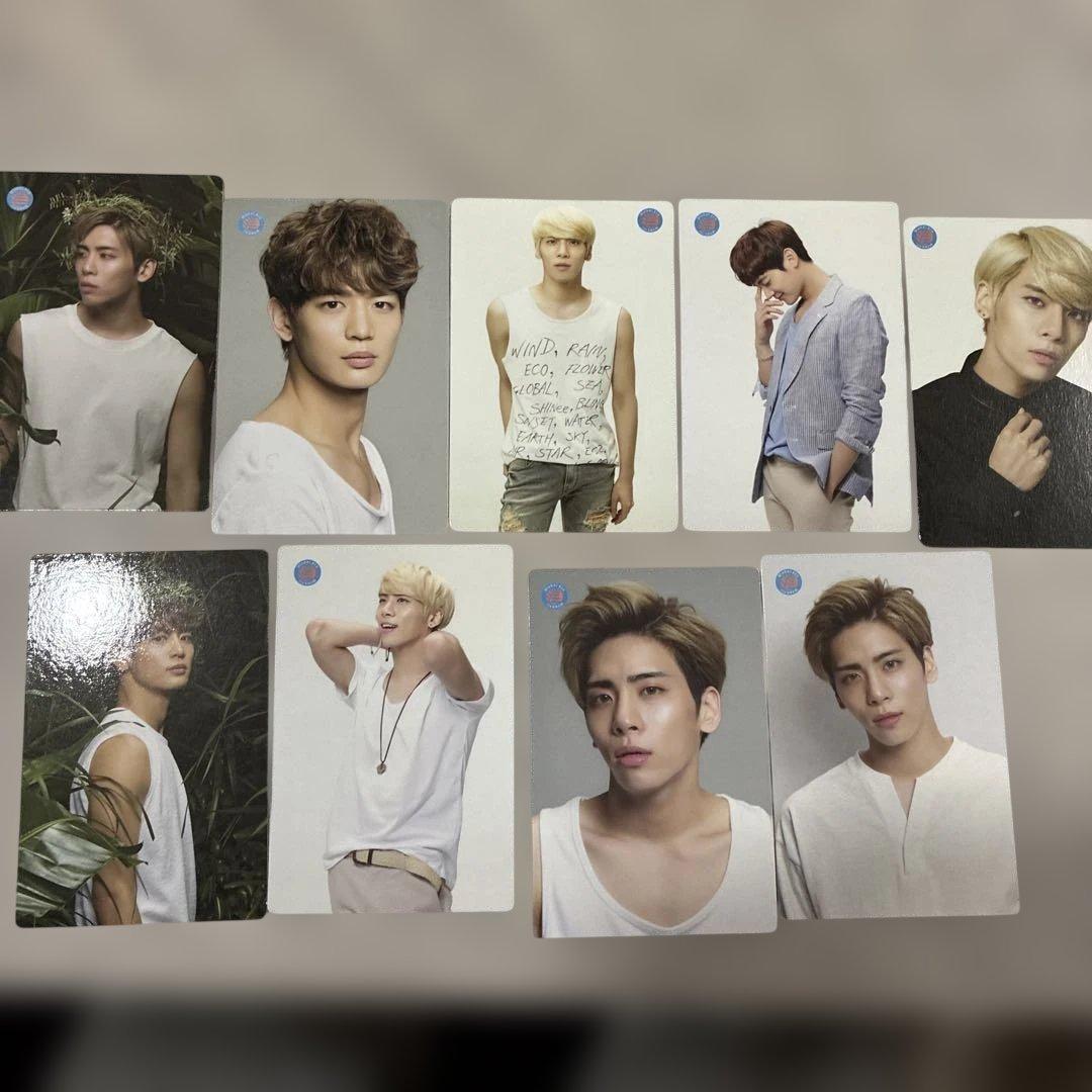 SHINeeジョンヒョン　裏は５人集合　トレカ　セム　フォトカード