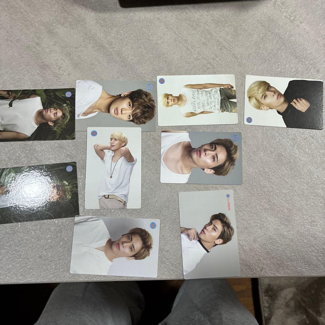 SHINeeジョンヒョン　裏は５人集合　トレカ　セム　フォトカード