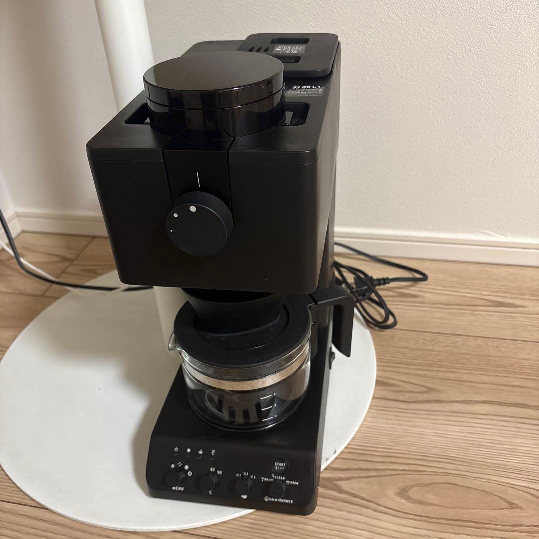 TWINBIRD 全自動コーヒーメーカー CM-D457B 3杯用