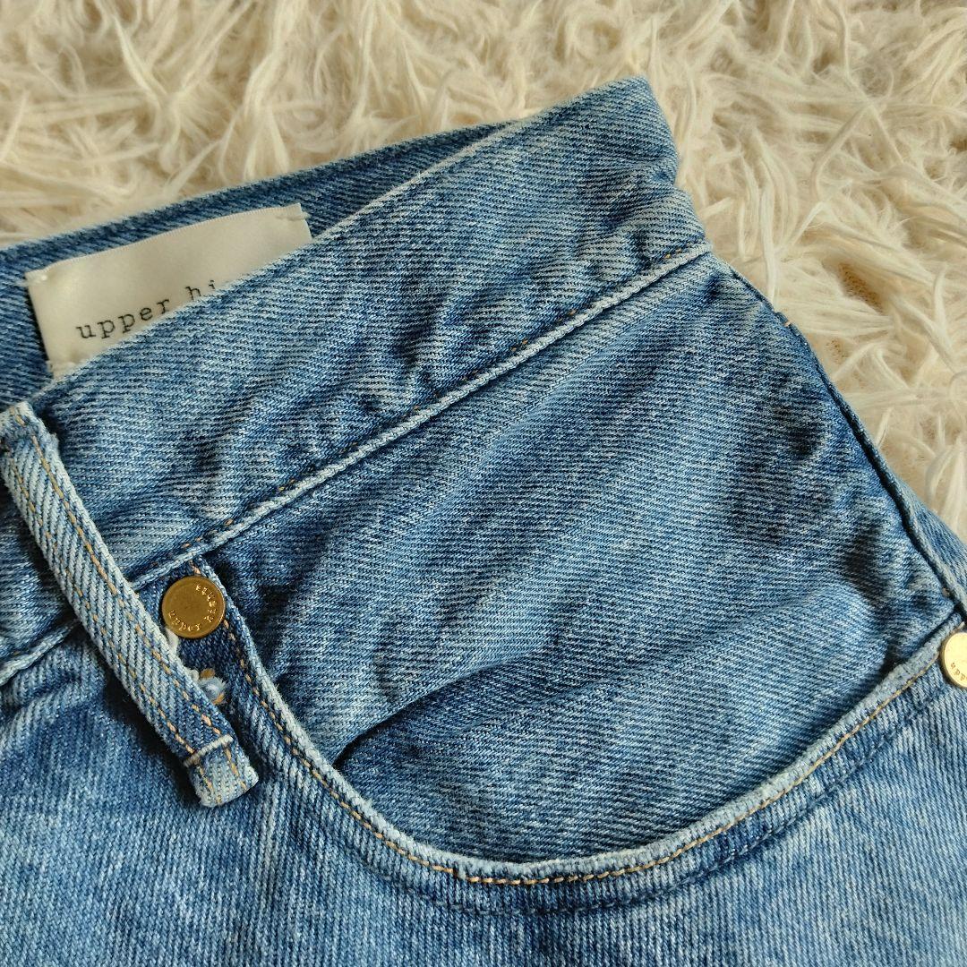 美品✨upper hights　アッパーハイツ　CONTE　バルーンデニム　25