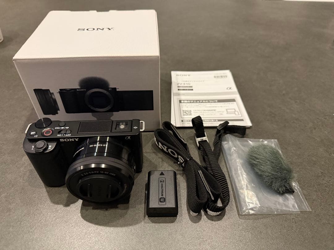 SONYZV-E10 ミラーレスカメラ + SIGMAレンズ＋高倍率レンズセット