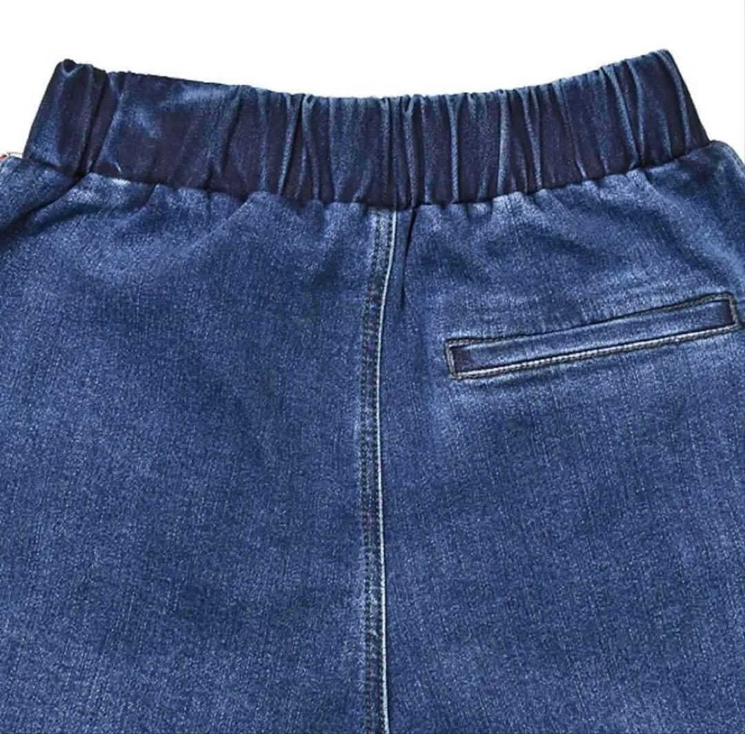 【はな】新品未使用　 PASSIONE 裏起毛デニム