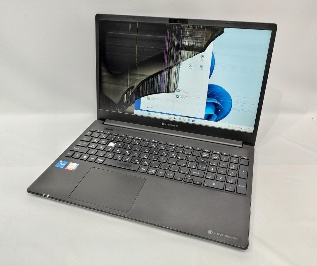 液晶割れジャンク 11世代 DYNABOOK P55/HT I5 部品取りに