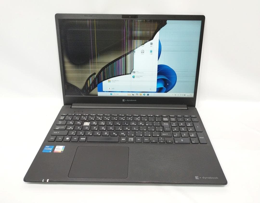 液晶割れジャンク 11世代 DYNABOOK P55/HT I5 部品取りに