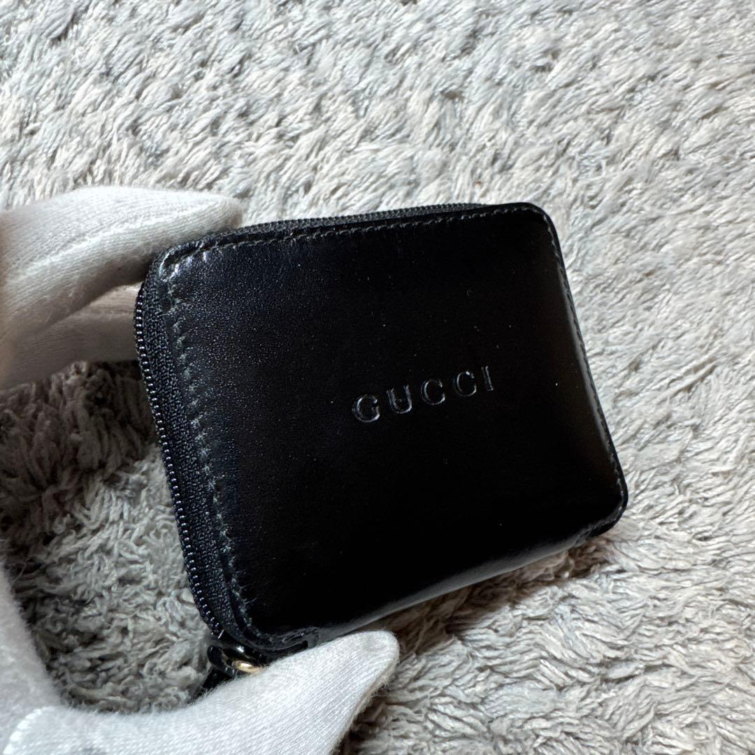 ★美品★GUCCI グッチ ケース 小銭入れ レザー ユニセックス
