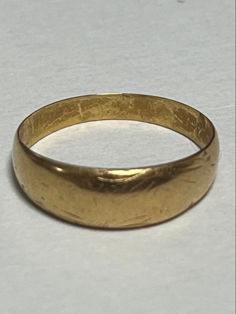 本物18金　リング
